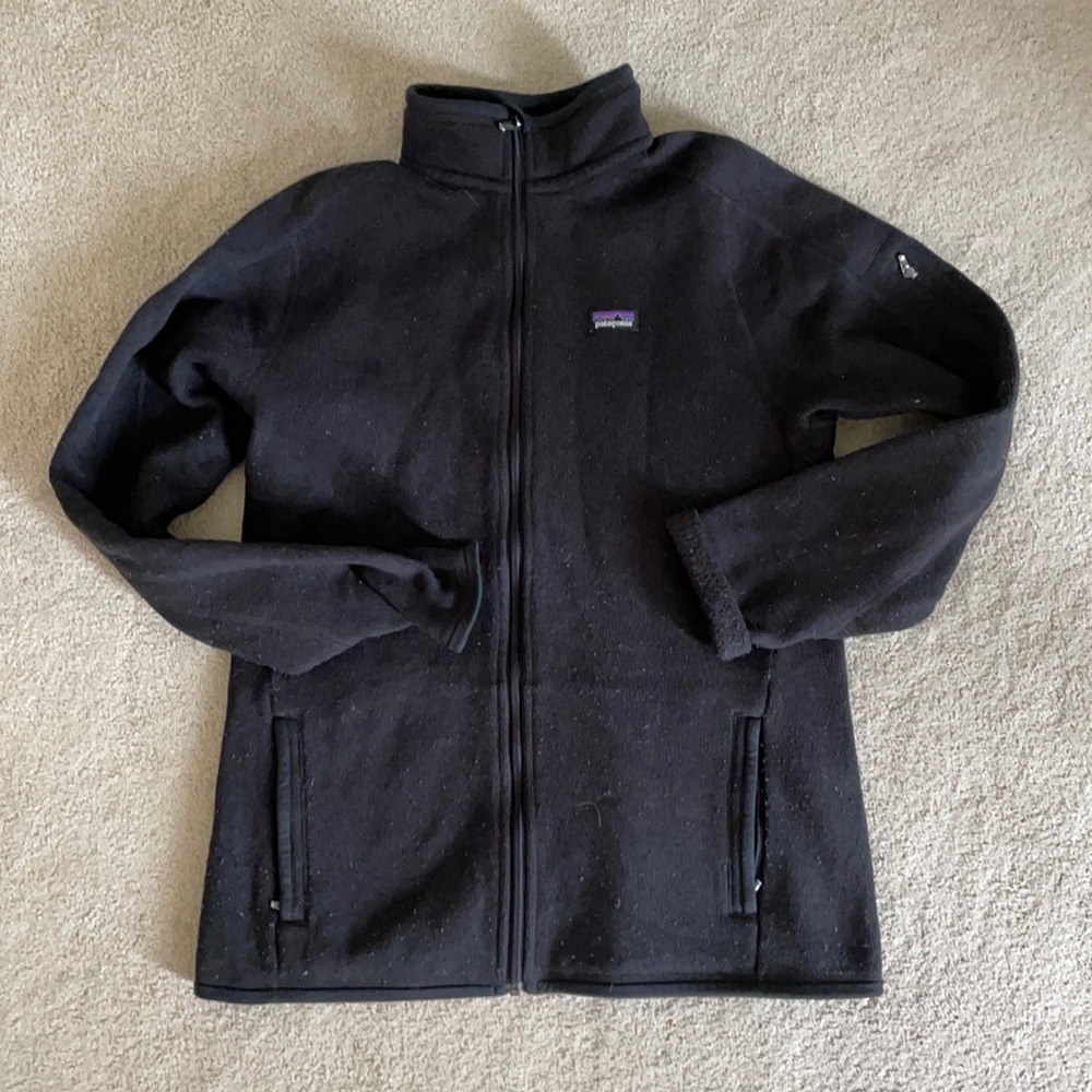 Better Sweater Black Patagonia — Well Loved 🖤